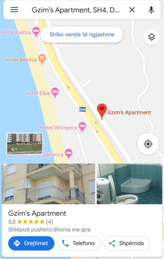 Gzim'S Apartment Драч Екстериор снимка